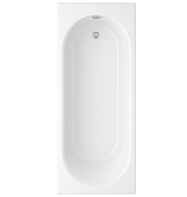 Essentials Ultimate 1500mm Complete Bathroom Package with Bath, Drench Shower, Screen, Basin & Toilet - Image 3