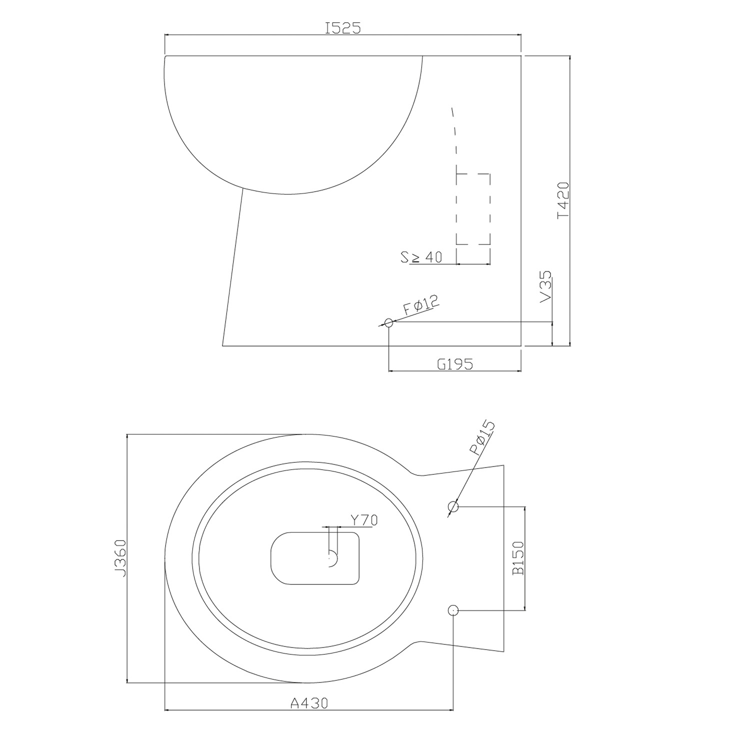 Scudo Pronto Complete BTW Toilet Set COMPLETE-BTW-SET-3 - Image 2