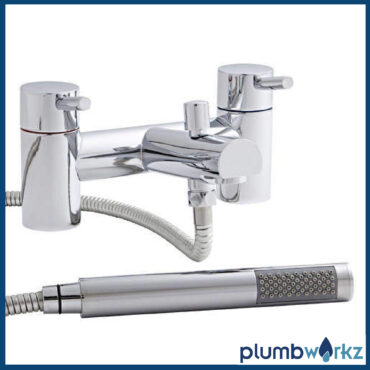 Plan Chrome Round Bath Shower Mixer Tap