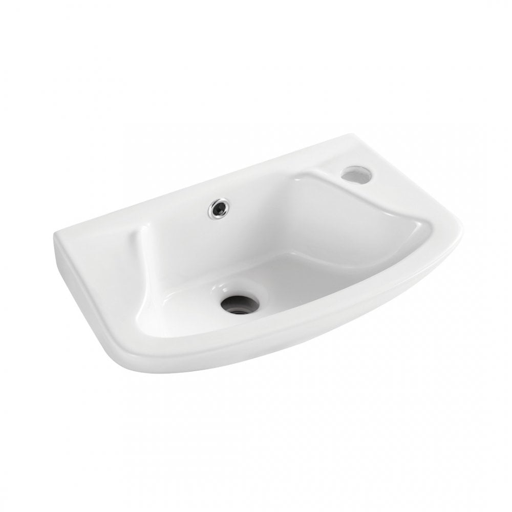 Kartell Proton 460mm 1 Tap Hole Wall Mounted Cloakroom Basin