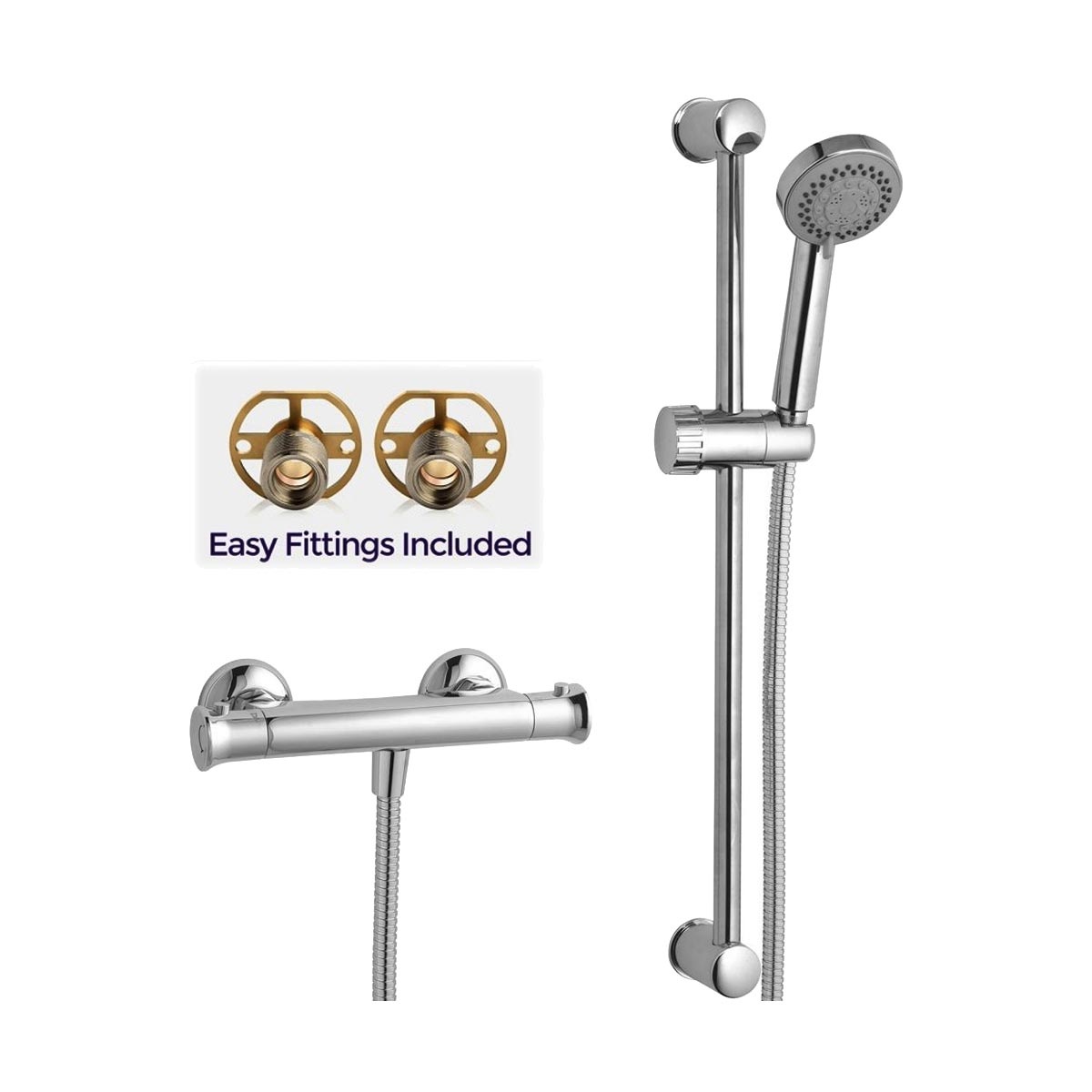 Right Hand 900mm x 760mm Quadrant Shower Suite - Image 5