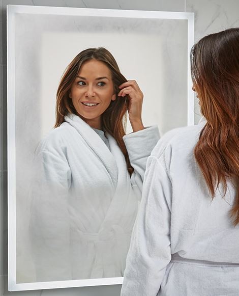 Mosca Bluetooth Speaker Led Mirror 500 X 700