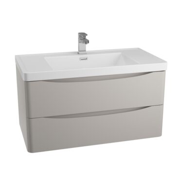 Bali Grey Wall Mounted Cabinet 900M