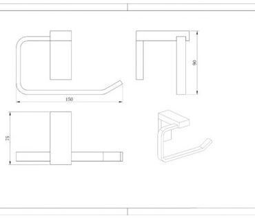 Holly Range Paper Holder