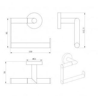 Rose Range Towel Ring