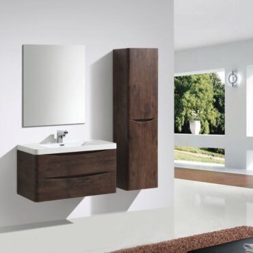 600MM Bali Chestnut Wall Mounted Cabinet