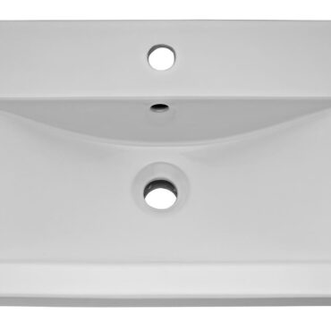 600MM Natural Oak Vanity Unit And Basin