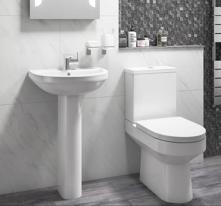 Kartell Bijoux Comfort Height Close Coupled Toilet & Soft Close Seat - Image 2