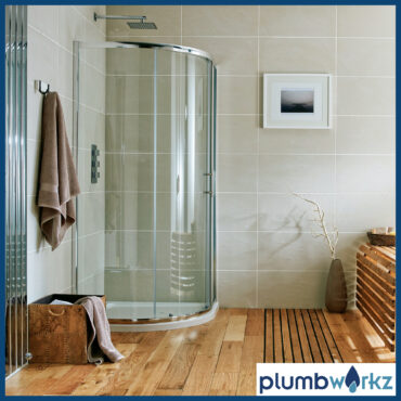 i6 Single Door Quadrant Chrome Enclosure 6mm (multiple Sizes)