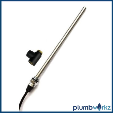 K-Rail Duel Fuel Black Electric Element including Tee Piece Various sizes