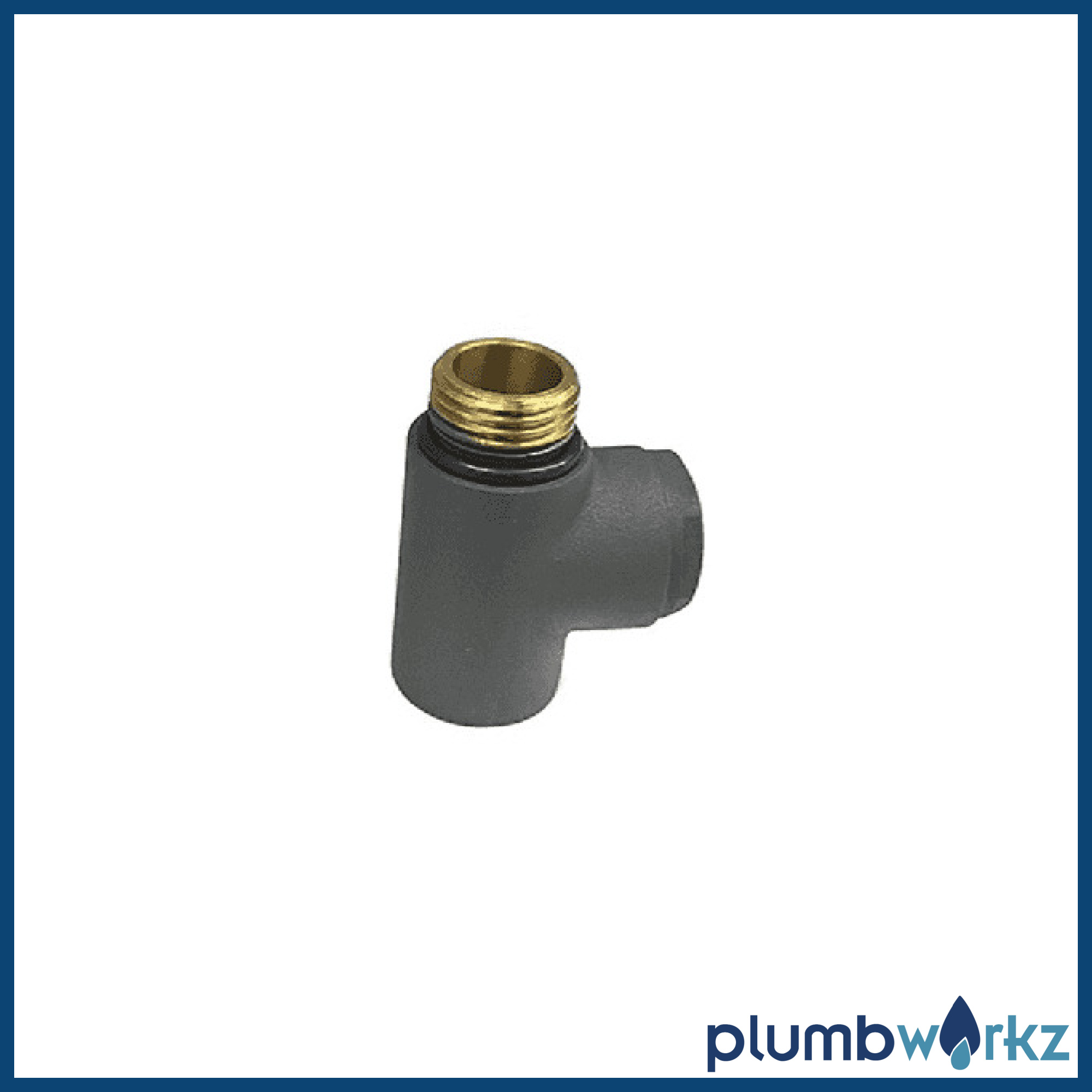 K-Rail Duel Fuel Anthracite Electric Element Inc Tee Piece Various sizes - Image 2