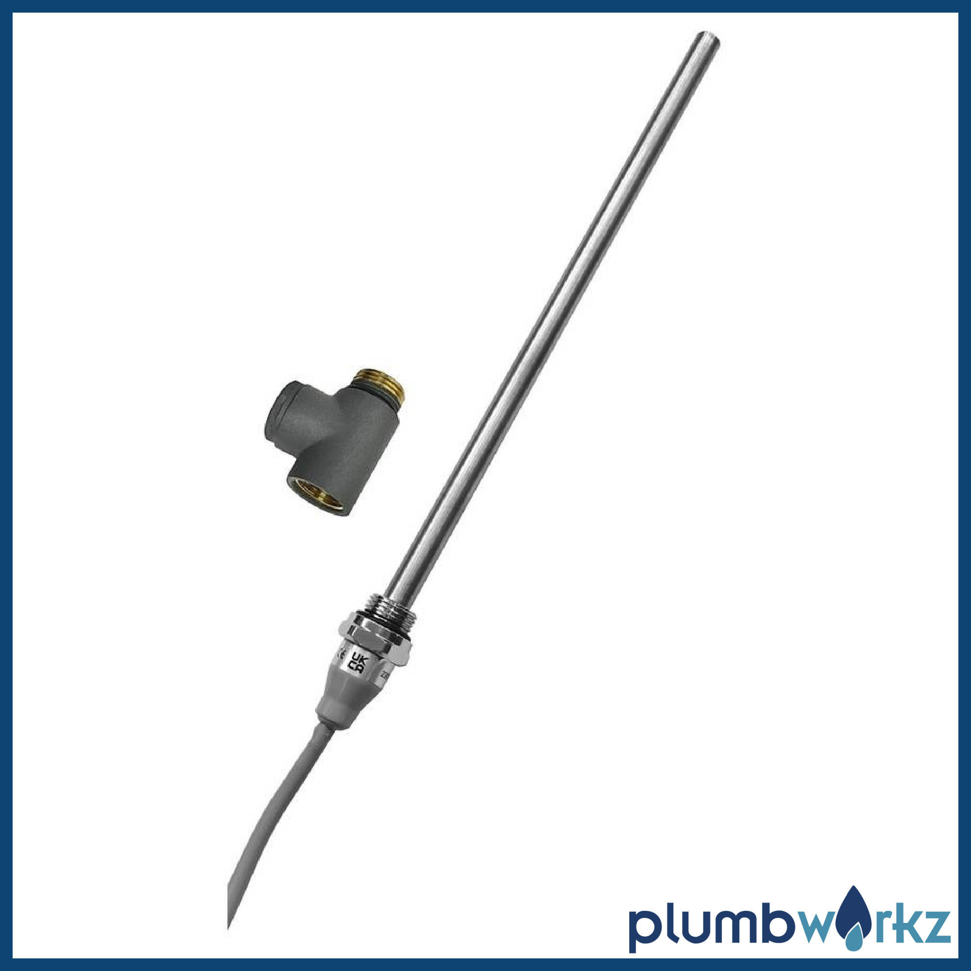 K-Rail Duel Fuel Anthracite Electric Element Inc Tee Piece Various sizes