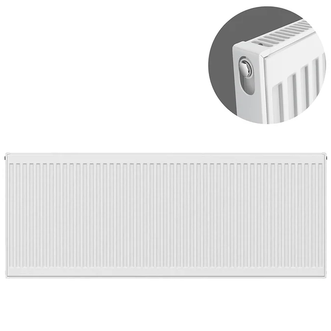 Type 11 Compact Single Convector Radiators – 600mm Height, Various Widths, White Finish - Image 8
