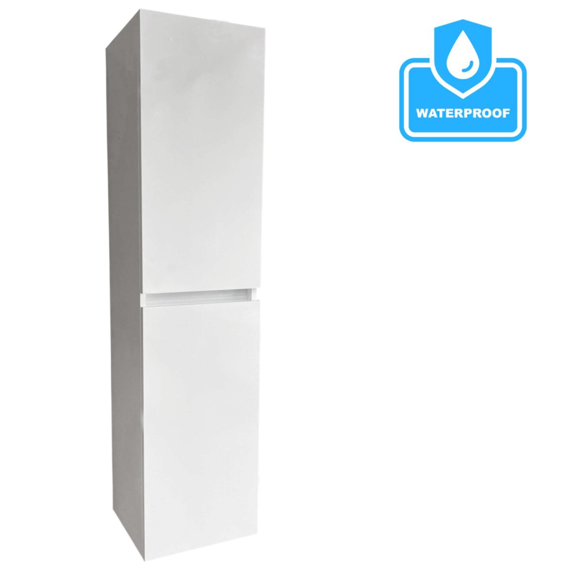 Kartell Atlantis 300mm White Waterproof Tall Storage Unit