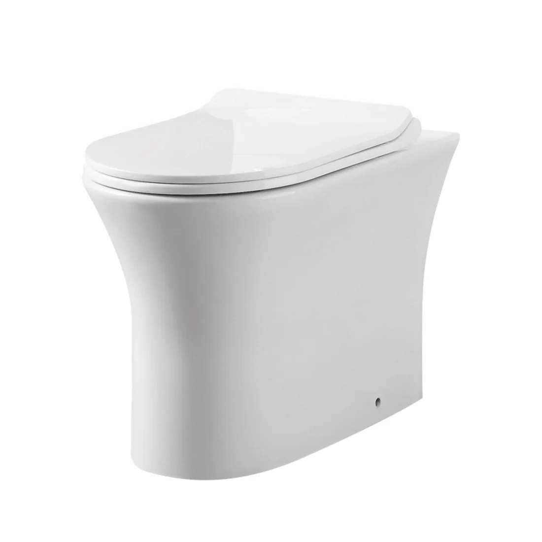 Scudo Deia Rimless Comfort Height Back to Wall Pan and Soft Close Seat