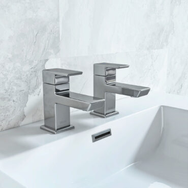 Pair Basin-Bath Taps