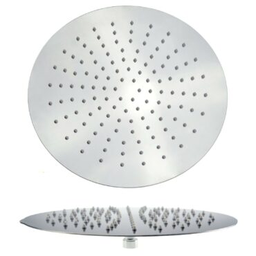 Kartell Round Slimline Drench Shower Head 300mm - Chrome