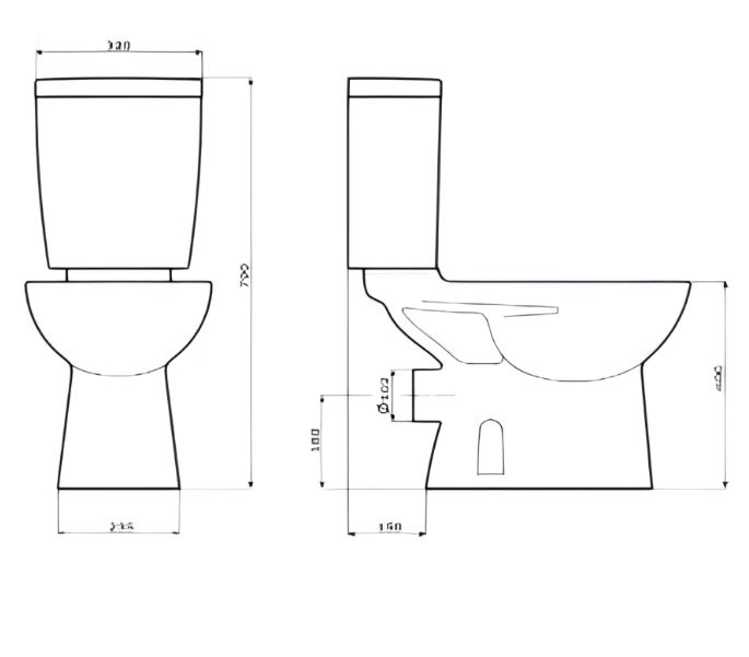 Roca Havana Close Coupled Toilet Pick Up Pack- Soft Close Seat - Image 2