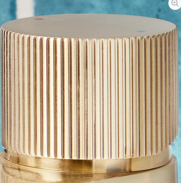 Scudo Koko Brushed Brass Freestanding Bath Shower Mixer Tap - Image 2