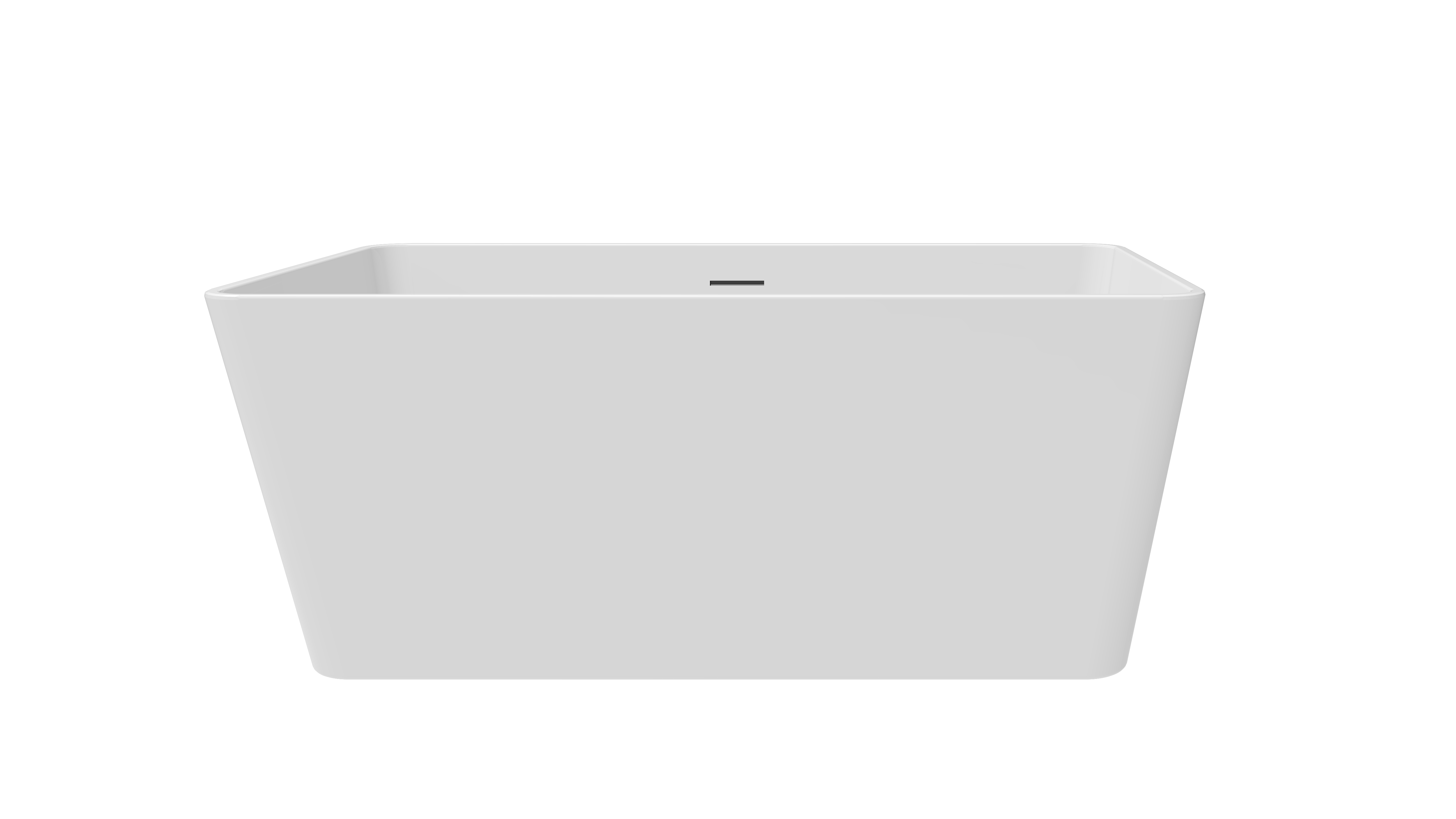 Bainlo Alba 1300 x 700mm Compact Freestanding Bath – Double-Ended Design - Image 5