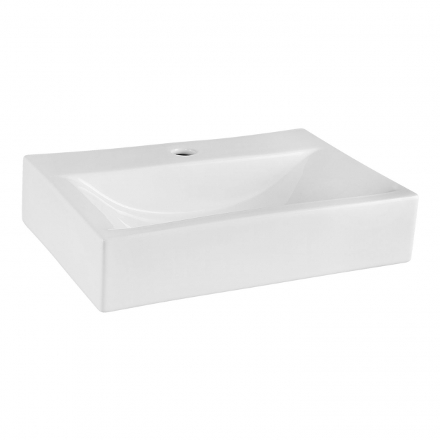 Nuie Cubix Washstand Vessel Countertop Basin - White - Image 2