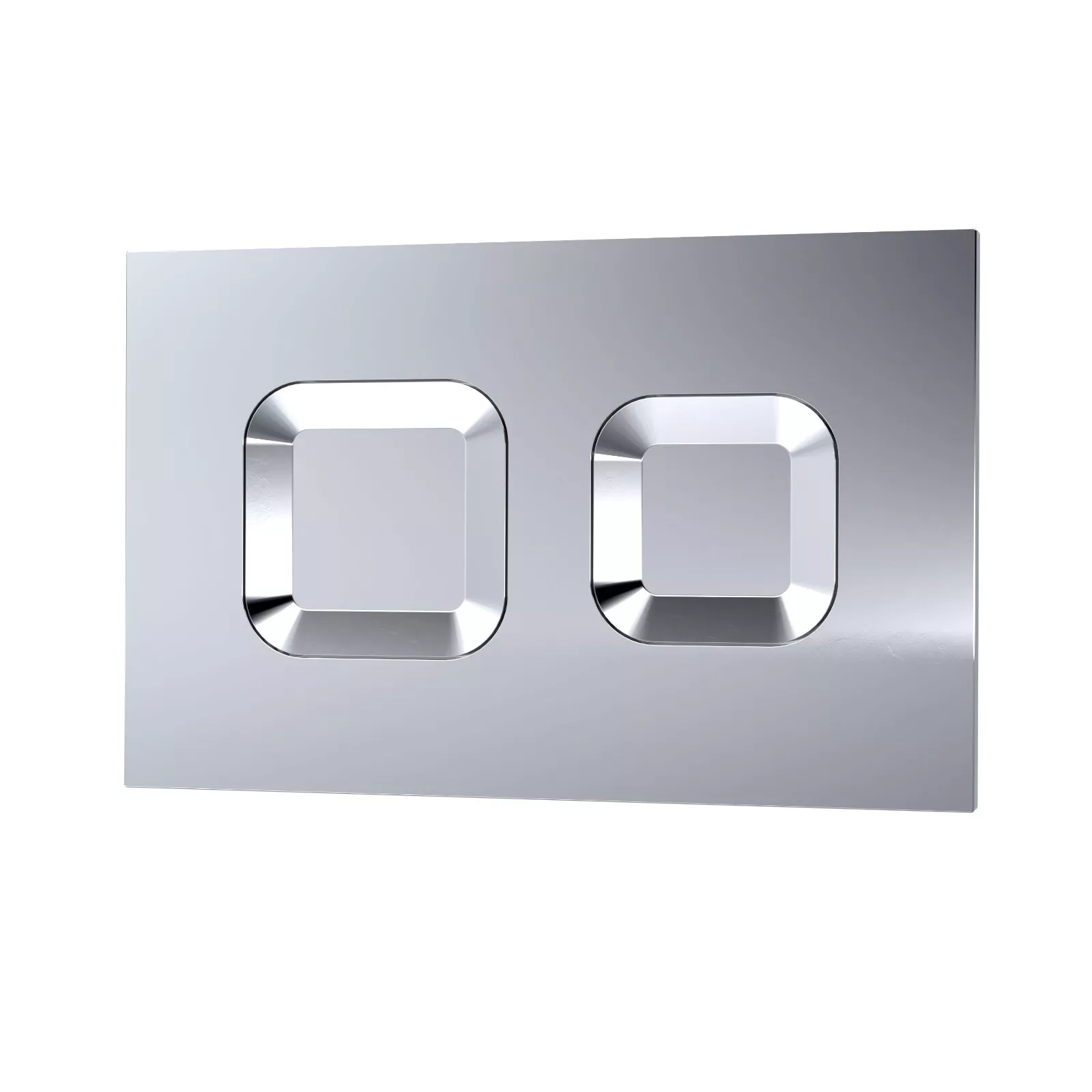 Nuie 890mm Mid Height Concealed WC Frame & Square Flush Plate - Image 5