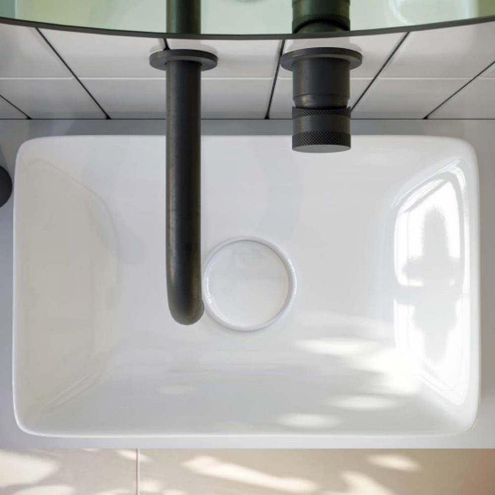 Scudo Stance 420mm Rectangular Countertop Basin - Image 2