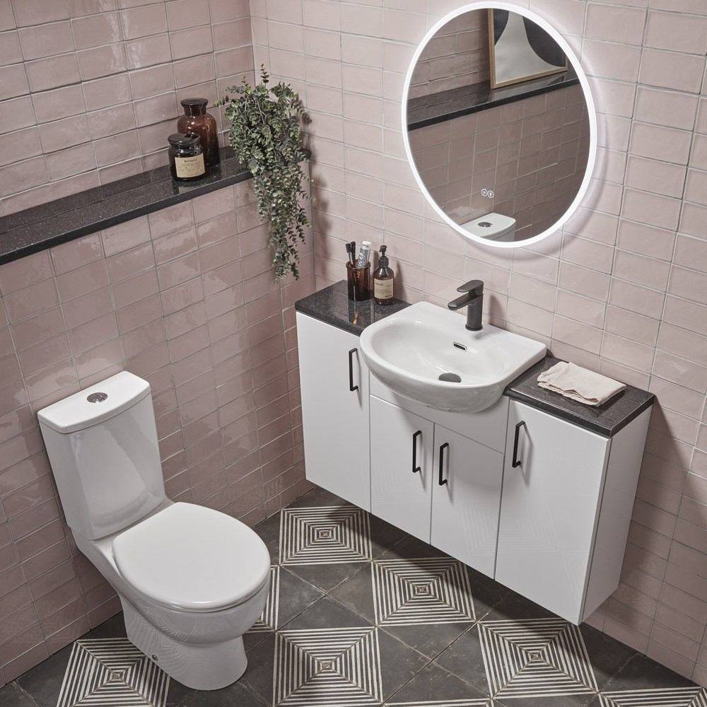 Tavistock Loft Comfort Height WC – Rimless Design, Soft-Close Seat & Open-Back for Easy Access - Image 2