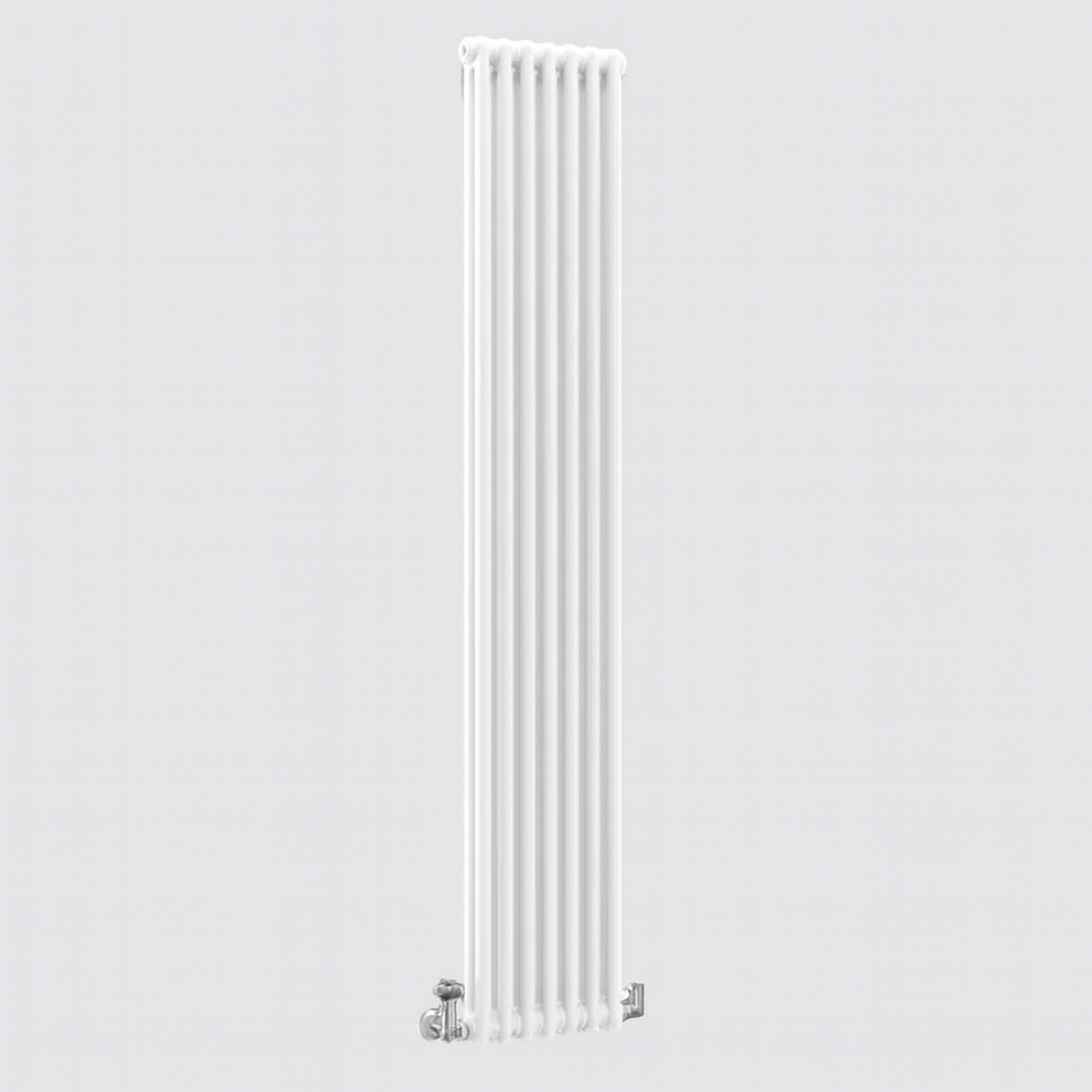 HEATWICK Heritage 1800mm White Vertical Column 2 Radiator 3 Sizes-245-335-425mm - Image 17