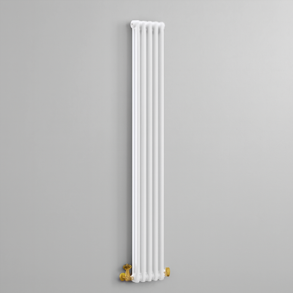 HEATWICK Heritage 1800mm White Vertical Column 2 Radiator 3 Sizes-245-335-425mm - Image 10